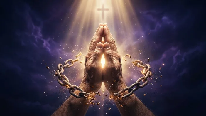 Prayer to break soul ties spiritually with golden light